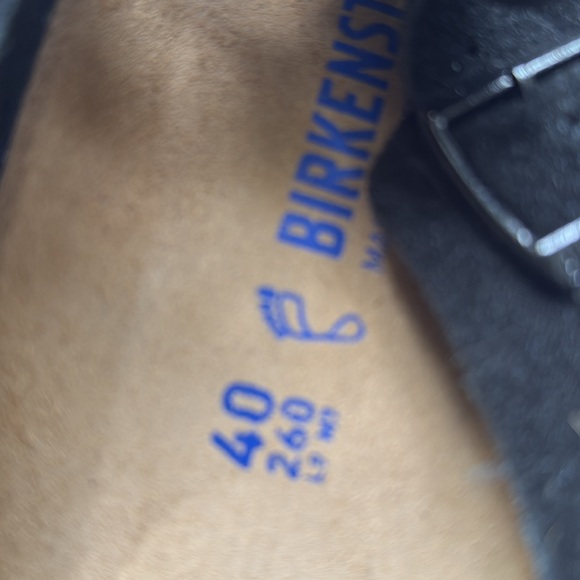 Birkenstock Boston Soft Footbed - Suede (Unisex) black - Picture 2 of 5